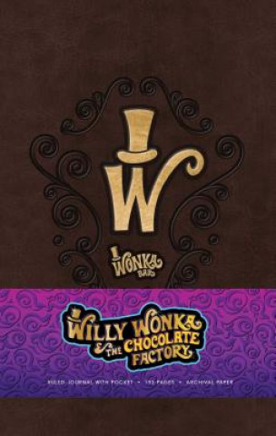 Naptár/Határidőnapló Willy Wonka Hardcover Ruled Journal Insight Editions