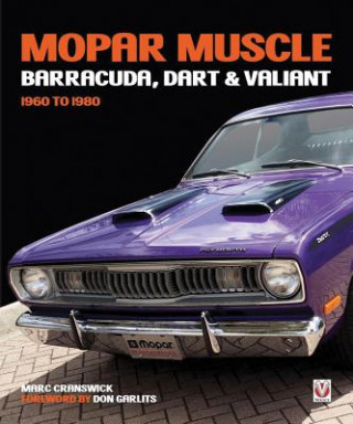 Kniha MOPAR Muscle - Barracuda, Dart & Valiant 1960-1980 Marc Cranswick