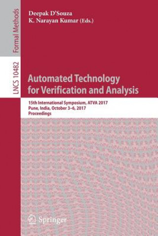 Książka Automated Technology for Verification and Analysis Deepak D'Souza