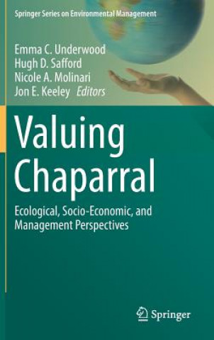 Kniha Valuing Chaparral Emma C. Underwood