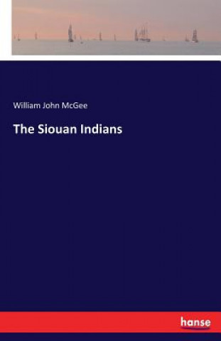 Carte Siouan Indians William John McGee