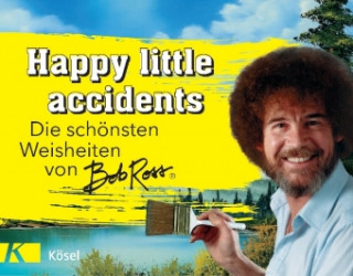 Carte Happy little accidents Bob Ross