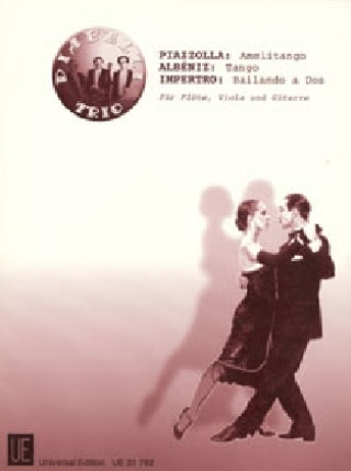 Tiskovina Piazzolla: Amelitango; Albéniz: Tango; Impertro: Bailando a Dos Astor Piazzolla