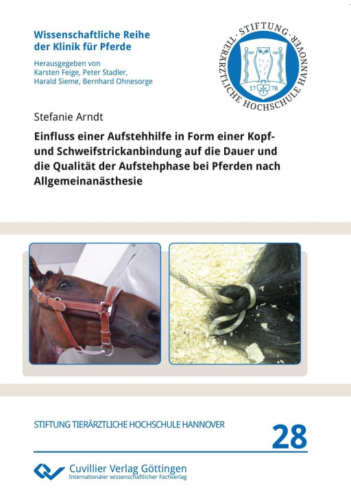 Carte Einfluss einer Aufstehhilfe in Form einer Kopf- und Schweifstrickanbindung auf die Dauer und die Qualität der Aufstehphase bei Pferden nach Allgemeina Stefanie Arndt