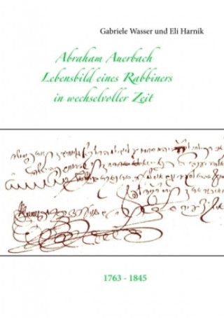 Knjiga Abraham Auerbach Gabriele Wasser