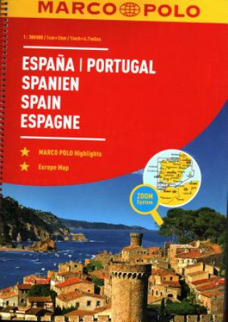 Book Spain and Portugal Marco Polo Road Atlas Marco Polo
