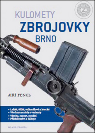 Książka Kulomety Zbrojovky Brno Jiří Fencl