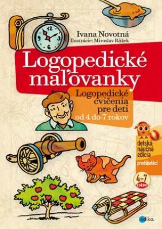 Kniha Logopedické maľovanky Ivana Novotná