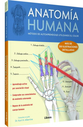 Книга Anatomía humana DR. KURT H. ALBERTINE