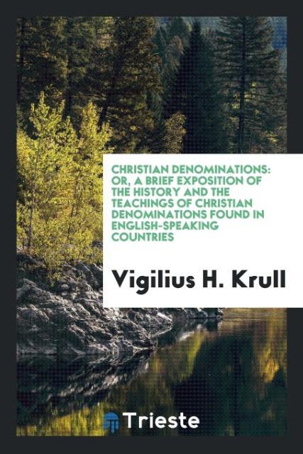 Könyv Christian Denominations Vigilius H. Krull