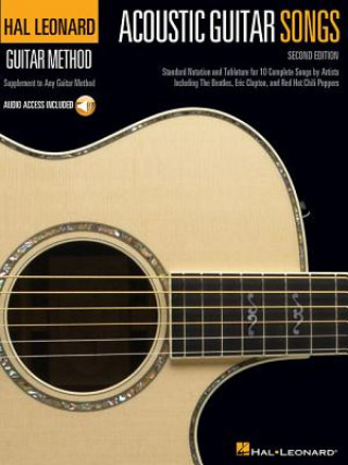 Carte Acoustic Guitar Songs Hal Leonard Corp