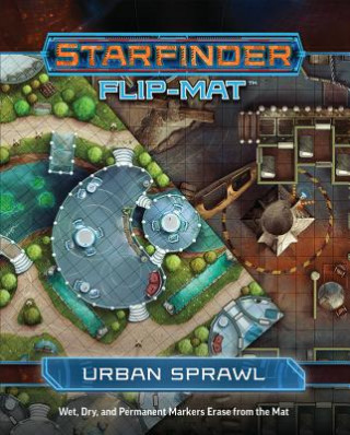 Játék Starfinder Flip-Mat: Urban Sprawl Paizo Staff