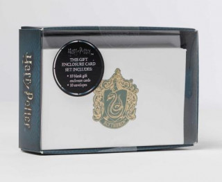 Carte Harry Potter: Slytherin Crest Foil Gift Enclosure Cards Insight Editions
