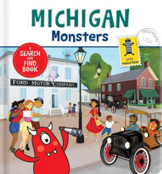 Kniha Michigan Monsters Rebecca K. Moeller