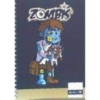Carte Zombis Notebook A5 
