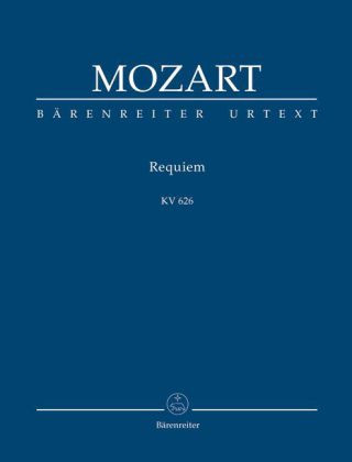 Tiskanica Requiem d-Moll KV 626, Partitur Wolfgang Amadeus Mozart
