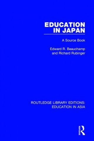 Könyv Education in Japan BEAUCHAMP