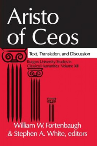 Buch Aristo of Ceos WILLIAM FORTENBAUGH