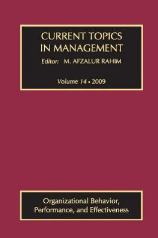 Βιβλίο Current Topics in Management M. AFZALUR RAHIM