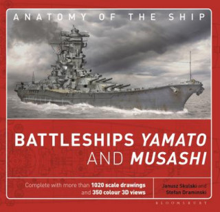 Knjiga Battleships Yamato and Musashi SKULSKI JANUSZ