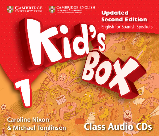 Hanganyagok Kid's Box Level 1 Class Audio CDs (4) Updated English for Spanish Speakers NIXON  CAROLINE