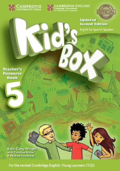 Książka Kid's Box Level 5 Teacher's Resource Book with Audio CDs (2) Updated English for Spanish Speakers CORY WRIGHT  KATE