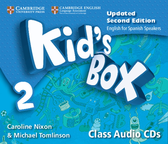 Audio Kid's Box Level 2 Class Audio CDs (4) Updated English for Spanish Speakers NIXON  CAROLINE