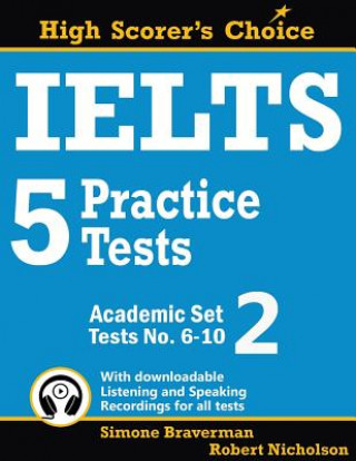 Książka IELTS 5 Practice Tests, Academic Set 2 Simone Braverman