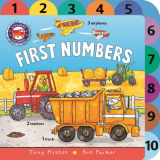 Книга Amazing Machines: First Numbers Tony Mitton