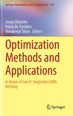 Carte Optimization Methods and Applications Sergiy Butenko