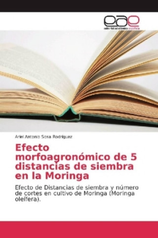 Kniha Efecto morfoagronómico de 5 distancias de siembra en la Moringa Ariel Antonio Sosa Rodríguez