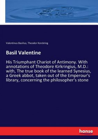 Kniha Basil Valentine VALENTINUS BASILIUS