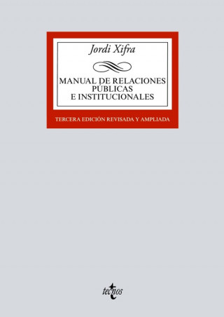 Könyv Manual de Relaciones Públicas e Institucionales 