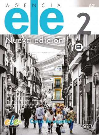 Книга Agencia ELE 2 Nueva Edicion : A2 : Exercises Book with free coded access to web 