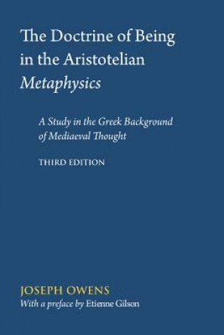 Libro Doctrine of Being in the Aristotelian Metaphysics Joseph Owens