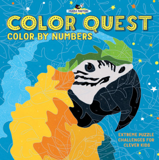 Książka Color Quest: Color by Numbers: Extreme Puzzle Challenges for Clever Kids Amanda Learmonth