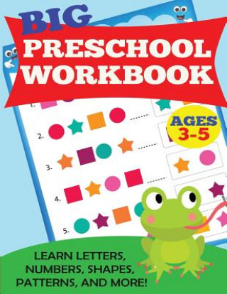 Книга Big Preschool Workbook Kids Activity Books