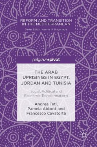 Kniha Arab Uprisings in Egypt, Jordan and Tunisia Andrea Teti