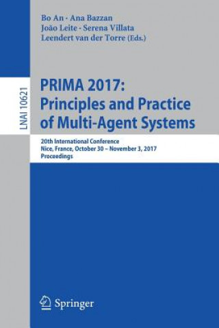 Książka PRIMA 2017: Principles and Practice of Multi-Agent Systems Bo An