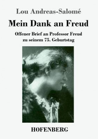 Kniha Mein Dank an Freud Lou Andreas-Salomé