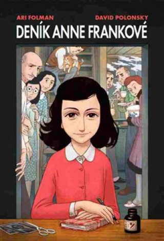 Kniha Deník Anne Frankové Ari Folman