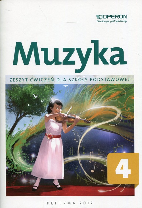Kniha Muzyka 4 Zeszyt cwiczen Justyna Gorska-Guzik