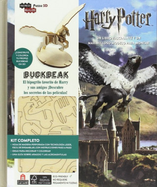 Kniha INCREDIBUILDS HARRY POTTER BUCKBEAK 