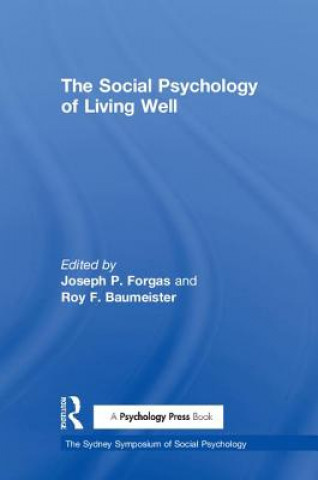 Livre Social Psychology of Living Well 