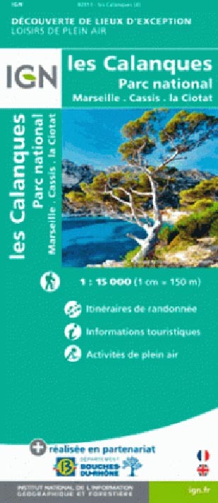 Tiskovina Calanques PN Marseille-Cassis-La Ciotat pl air 
