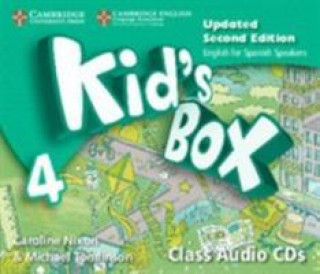 Аудио Kid's Box Level 4 Class Audio CDs (4) Updated English for Spanish Speakers NIXON  CAROLINE
