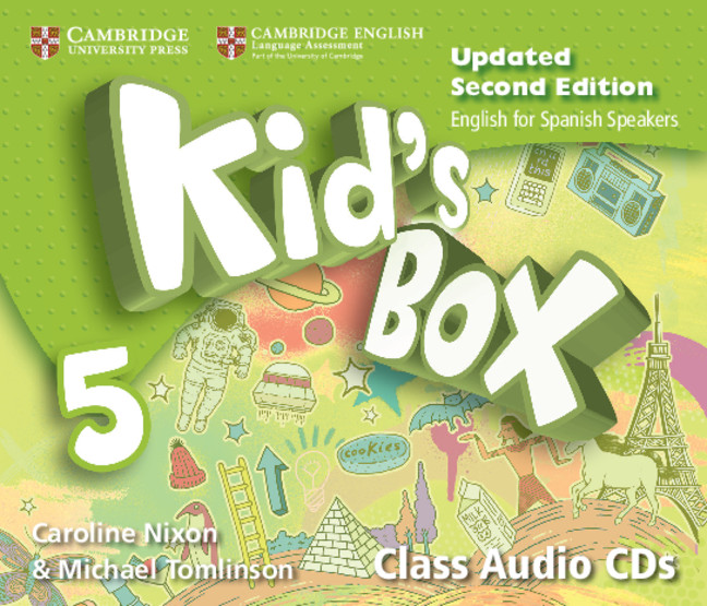 Audio Kid's Box Level 5 Class Audio CDs (4) Updated English for Spanish Speakers NIXON  CAROLINE