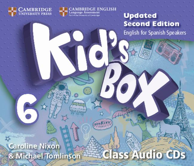 Аудио Kid's Box Level 6 Class Audio CDs (4) Updated English for Spanish Speakers NIXON  CAROLINE