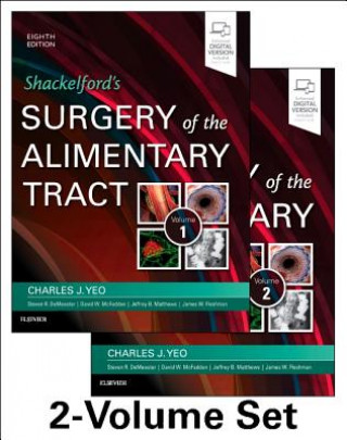 Carte Shackelford's Surgery of the Alimentary Tract, 2 Volume Set Yeo