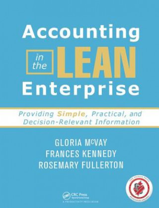 Kniha Accounting in the Lean Enterprise Gloria McVay